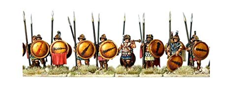 Victrix VXA003 - Hoplitas Blindadas De Theban del Siglo V Al III a. C. - 48 Cajas De Figuras - Miniaturas De Plástico De 28 mm - Antiguos Griegos