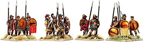 Victrix VXA003 - Hoplitas Blindadas De Theban del Siglo V Al III a. C. - 48 Cajas De Figuras - Miniaturas De Plástico De 28 mm - Antiguos Griegos