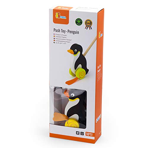 VIGA VIGA-50962 Juguete para Arrastrar Pingu (8293), Multicolor (50962)