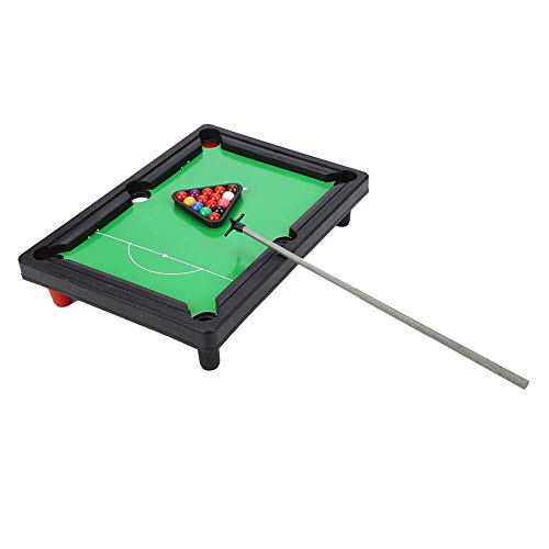 Vikye Mesa de Billar, Juego de Mini Billar portátil de Alta simulación Juego de Mesa de Billar de 13x9.5x2.6 Pulgadas, tamaño Compacto, tamaño pequeño para Praty para Jugar en Familia