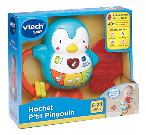 Vtech 165605 – Sonajero – Pequeño pingüino (versión francesa)