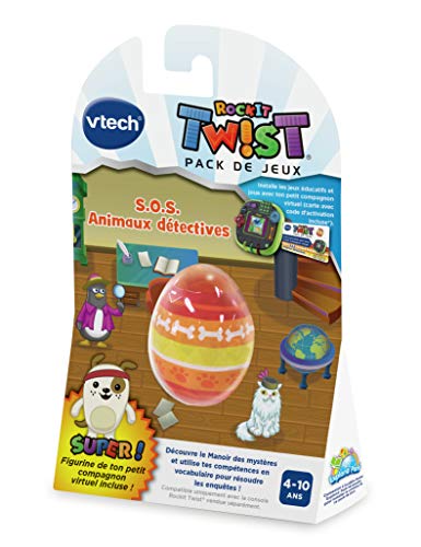 VTech Rockit Twist - Juego SOS Animales detectivos, Juego Consola educativa