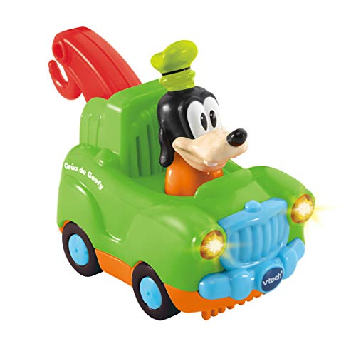 VTech - Surtido coches interactivos TutTut Bólidos Disney, válidos para todos playsets de la colección TutTut, personajes mágicos Mickey, Minnie, Daisy, Goofy y Donald, modelos surtidos