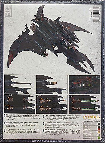 Warhammer 40K: Dark Eldar Razorwing Jetfighter by Games Workshop