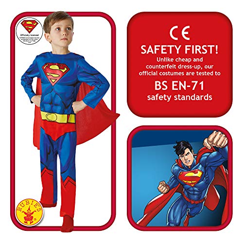 Warner - I-610780l - Disfraz Para Niños - Classic Superman Comic Book - Talla L