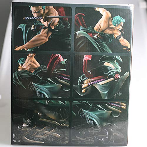 WEIPENG Figuras Anime Figura De Anime De Una Pieza Roronoa Zoro Toys para Niños. Colección De Figuras De Acción De PVC Modelo Juguetes Regalo