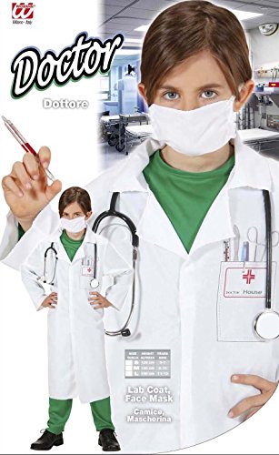 WIDMANN ? Disfraz de doctor para niños, talla para 11/13 años. Código: 76508