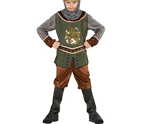 WIDMANN Infantil Vikingo Traje Medium 8-10 años (140 cm) de Toga Party Roma Sparticus Vestido de Lujo