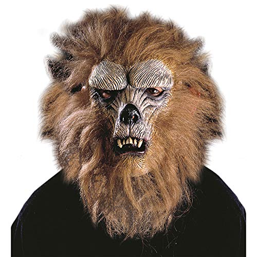 Widmann - Máscara para disfraz de adulto lobo (4578W) , Modelos/colores Surtidos, 1 Unidad