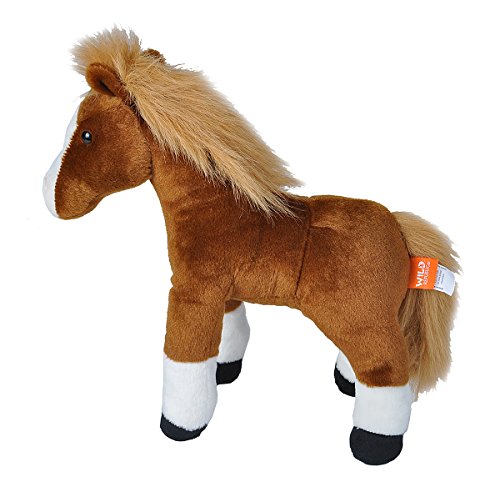 Wild Republic - Caballo de peluche Cuddlekins, 30 cm, color marrón (16994)