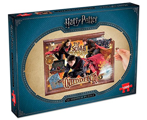 Winning Moves- Puzzle Harry Potter Quidditch 1000 Piezas, Multicolor, Talla única (2497)