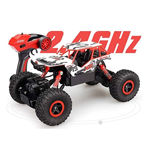 WNSS9 Offroad Control Remoto Control de alta velocidad RC CAR 30km / h Electric Racing Car 2.4GHz Radio Controlado Carrera Coche, Carriles recargables Chariot 4 × 4 Bigfoot Monster Truck for adultos y