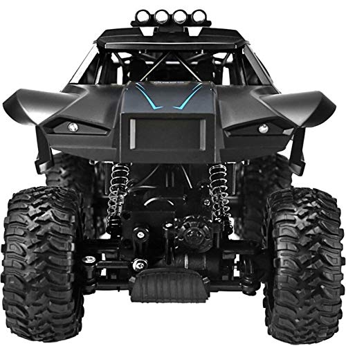 WNSS9 RC Racing Car 2.4GHz Control remoto de alta velocidad Coche con luces, RC Rock Rock Crawler Chariot Toys RTR Neumáticos grandes Buggy Juguete, 1:12 RC Coches Offroad 4x4 Fast Monster Truck for n