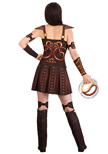 Women's Xena Warrior Princess Fancy Dress Costume Large