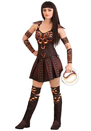 Women's Xena Warrior Princess Fancy Dress Costume Large