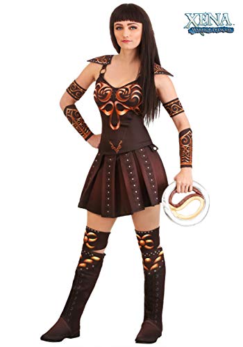 Women's Xena Warrior Princess Fancy Dress Costume Large