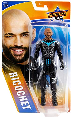 WWE- Figura de acción Luchador Ricochet (Mattel GKY88)