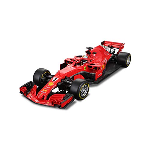 WZNING 2018 Ferrari SF71H Raikkonen F1 Racing 01:18 Simulación de aleación Modelo de Coche ( Color : Red:2017:7 , Size : 29.5CM*11CM*6.5CM )