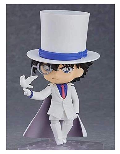 XIAOGING Figma Nendoroid Detective Conan Kid El Phantom Thief Figura de acción de PVC 3,9 Pulgadas Mejor Regalo