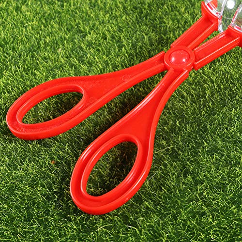 YeahiBaby 6pcs 17.5cm Insecto Bug Catcher | Juguetes para niños Scoopers - Conjunto de colección de Insectos Multifuncional para niños (Rojo)