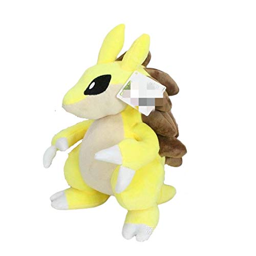 YSYSPUJ Juguete de Peluche 30 cm Juegos de Anime Peluche Toy Sandslash Muñeca de Relleno Suave Peluche Regalos de Peluche (Color : Sandslash, Height : 30cm)