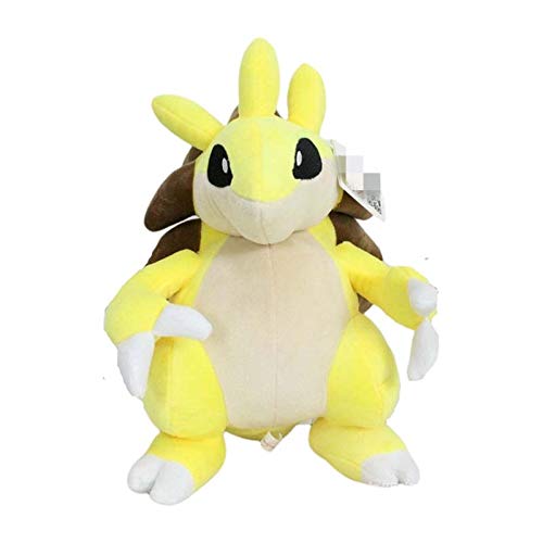 YSYSPUJ Juguete de Peluche 30 cm Juegos de Anime Peluche Toy Sandslash Muñeca de Relleno Suave Peluche Regalos de Peluche (Color : Sandslash, Height : 30cm)