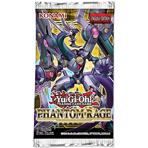 yu-gi-oh Phantom Rage Booster Pack (Konami KONPHRA)