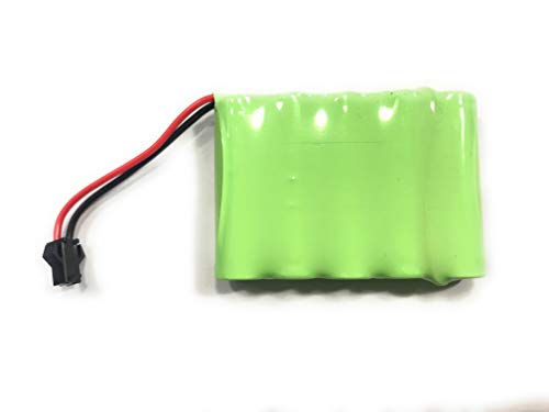 YUNIQUE ESPANA Batería Recargable Ni-Mh 6V 2400mAh para Control Remoto RC Rock Crawler