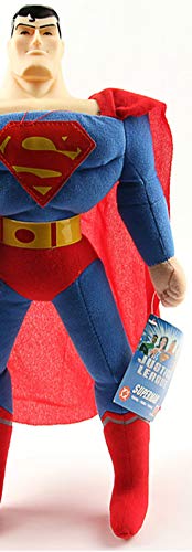 YUNMEI Muñeca de Peluche de Superman 40cm Marvel The Avengers Spiderman Batman Superman Iron Man Hulk Capitán América Thor Peluches Peluches para niños Regalos