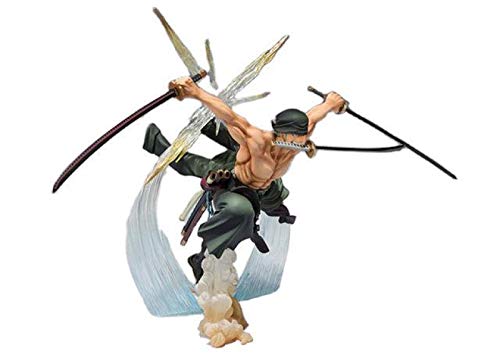 YUY Una Pieza Roronoa Zoro Purgatory Devil Slash Decoración Adornos Figuras De Anime PVC Personaje Estatua Modelo, Juguetes Figuras Coleccionables