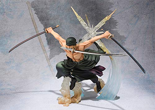 YUY Una Pieza Roronoa Zoro Purgatory Devil Slash Decoración Adornos Figuras De Anime PVC Personaje Estatua Modelo, Juguetes Figuras Coleccionables