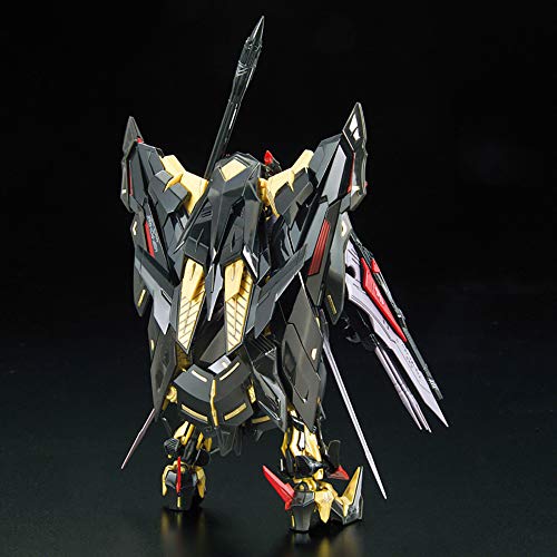 ZDCY Juguetes de Anime Gundam Modelo De La Asamblea RG 24 1/144 De Oro Herejía Fantasías Gundam Oro Herejía Tianmena para Los Amantes De Los Kits De Edificio Modelo. Black-High 13cm