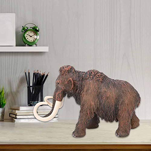 Zerodis Modelo de Elefante, simulación Artificial Animal Elefante Playset Realista Educación Prehistórica para niños