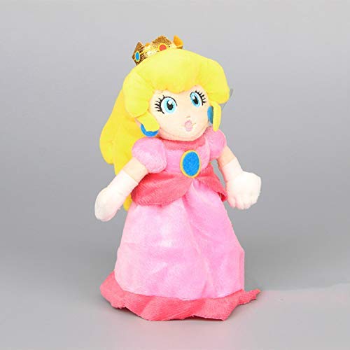 ZHTY Super Mario Llush Toy Super Mario Super Mary 3D World Bikie Rosalina Daisy Princess Fluffy Doll Toy. Song