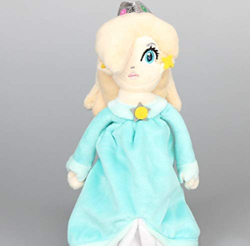 ZHTY Super Mario Llush Toy Super Mario Super Mary 3D World Bikie Rosalina Daisy Princess Fluffy Doll Toy. Song