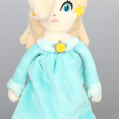 ZHTY Super Mario Llush Toy Super Mario Super Mary 3D World Bikie Rosalina Daisy Princess Fluffy Doll Toy. Song