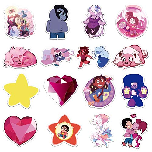 ZXXC 50 unids/Pack Steven Universe Anime Pegatinas de Dibujos Animados para monopatín Casco Regalo Bicicleta Ordenador portátil Coche Juguetes para niños