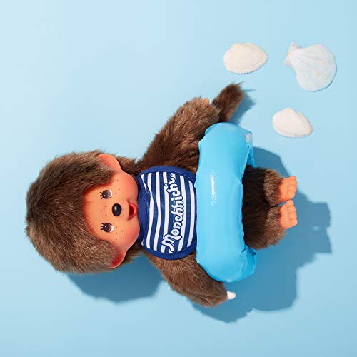 BANDAI- Monchhichi - Babero Infantil (20 cm) - SE23389