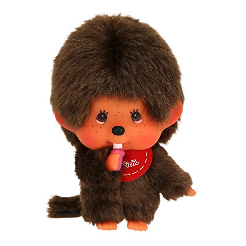 Bandai-SE24128 Monchhichi - Peluche Mini Moncchichi-SE24128, SE24128, Multicolor