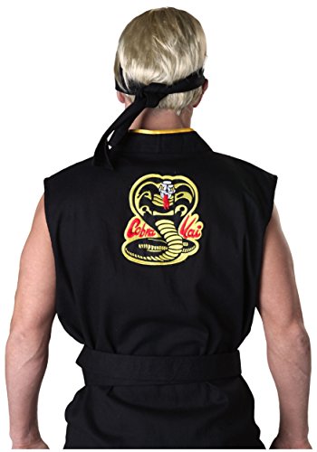 Bayi Co. Authentic Karate Kid Cobra Kai Fancy Dress Costume Medium