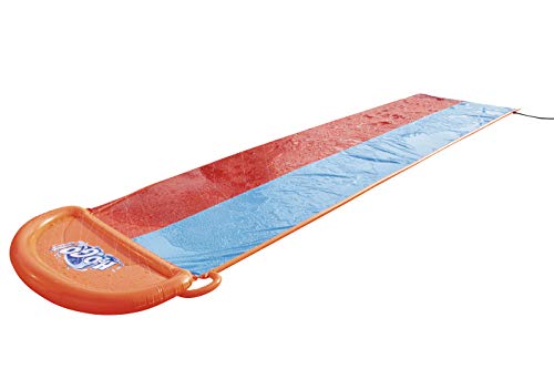 Bestway 52208 Pista Deslizante Hinchable H2O Go Doble Rojo/Azul, 549 cm