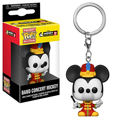 Funko 32176 Pocket POP Llavero: Disney: Band Concert Mickey Mouse S1, Multi