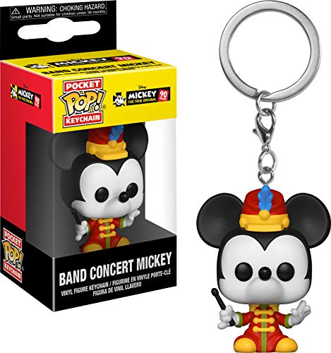 Funko 32176 Pocket POP Llavero: Disney: Band Concert Mickey Mouse S1, Multi