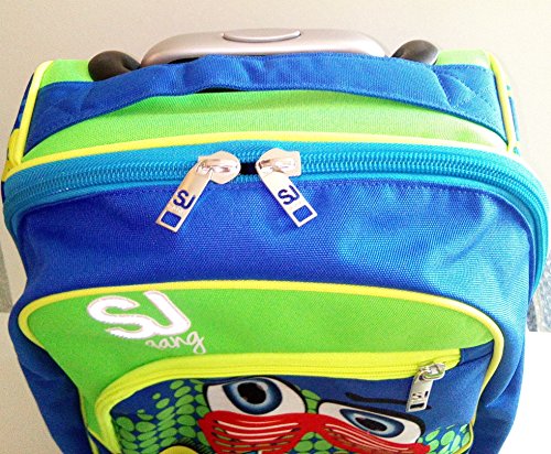 Maxi Mochila Trolley Seven SJ GANG hueca azul Blue Verde Green Fluo 2017 y 2018