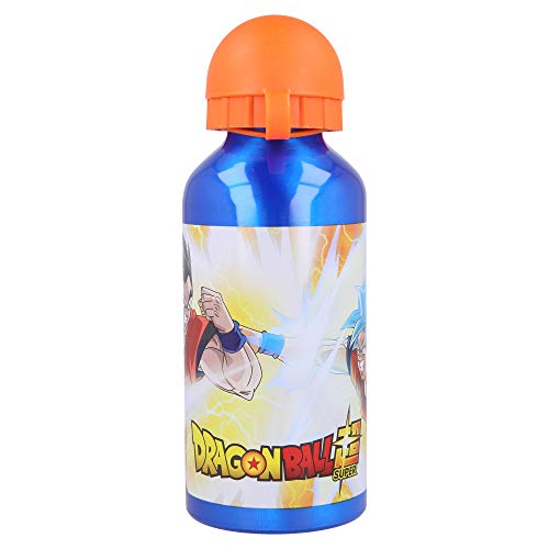 Dragon Ball | Botella De Aluminio Para Niños - Cantimplora infantil - Botella de agua reutilizable - 400 ML