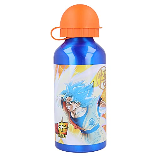 Dragon Ball | Botella De Aluminio Para Niños - Cantimplora infantil - Botella de agua reutilizable - 400 ML