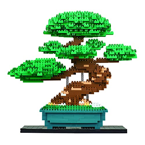 nanoblock- NB039 Bonsai Matsu Juguete, Multicolor (Kawada , color/modelo surtido