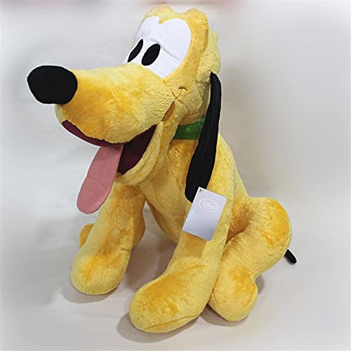 Peluche de juguete 1 pieza 50 cm = 19.5 pulgadas de tamaño grande Plutón relleno muñeca Plutón perro juguetes de peluche muñeca para niños regalos