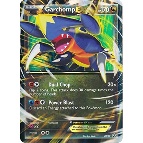 Pokemon Garchomp EX XY09 Jumbo XXL Full Art XY Promos +Protección Extra Near Mint 2014