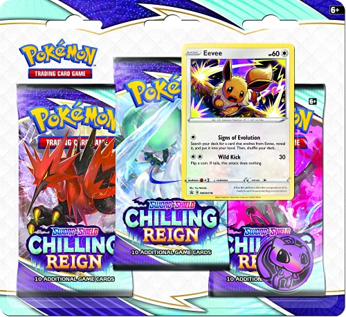 Pokemon- Paquete de 3 potenciadores, Multicolor, 4. Triple Pack Booster (The Company International 177-80850)